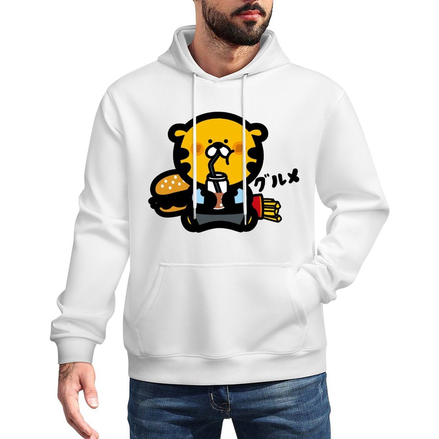 Printed Street Front Graphic Hoodies