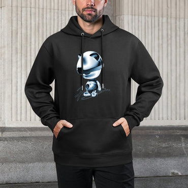 IPIB 250g Hooded Pocket Sweatshirt Front GraphicMen's Hooded  Sweatshirt6000027-3