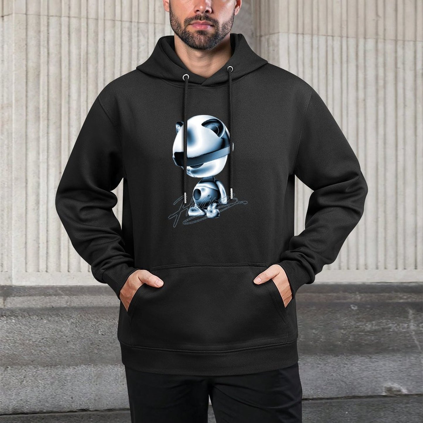 Hoodie Front PatternStandard Sleek