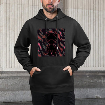 IPIB 250g Hooded Pocket Sweatshirt Front GraphicMen's Hooded  Sweatshirt6000023-5
