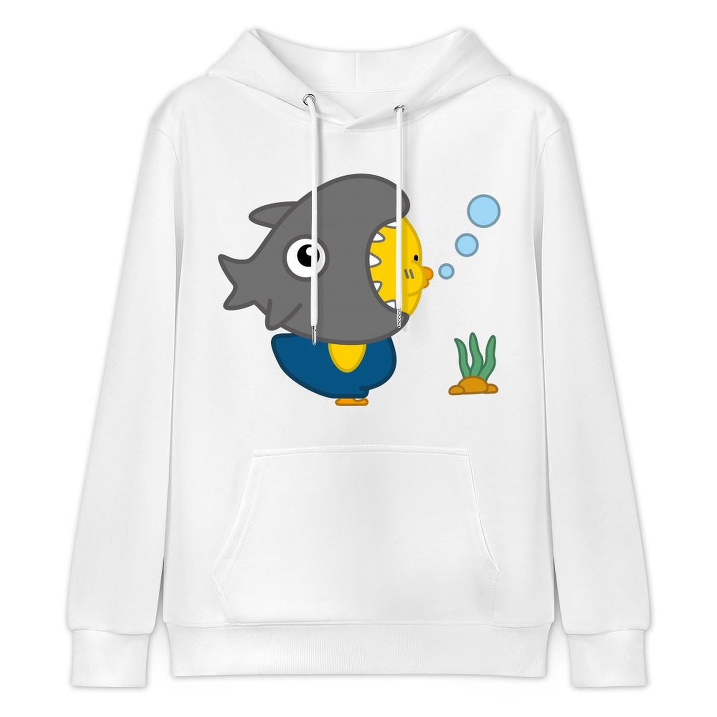 Front Graphic HoodiesCrisp Print Slim Fit