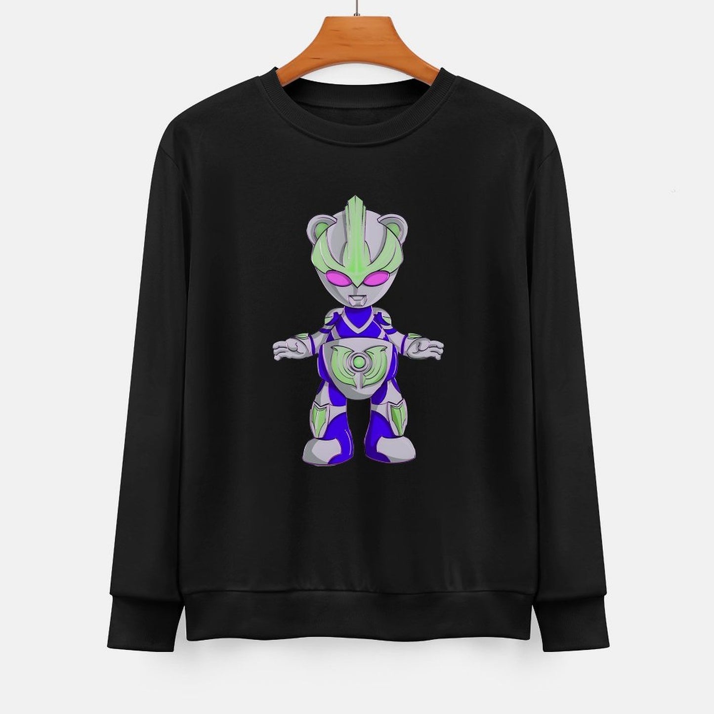 IPIB 250g Crew Neck Long Sleeve Sweatshirt Front GraphicCrew Neck Long Sleeve Sweatshirt6000059-3