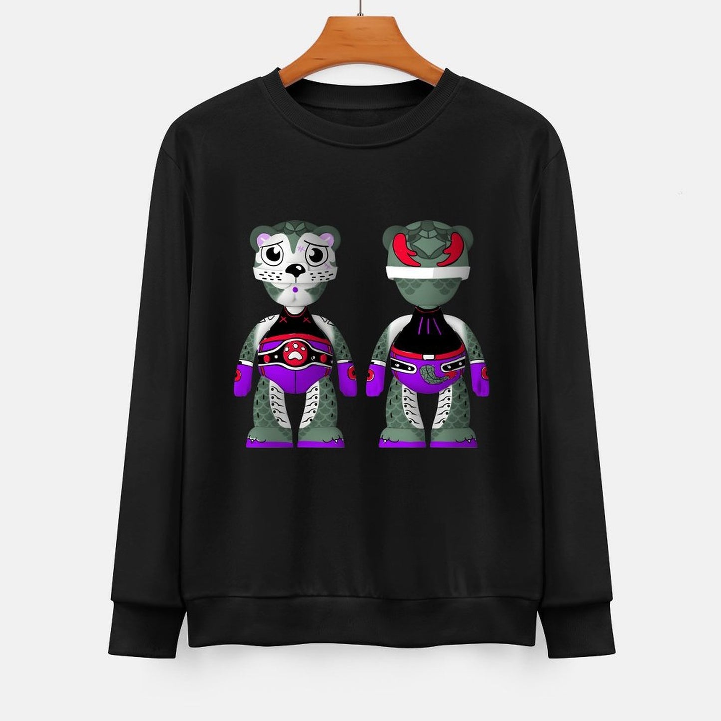 IPIB 250g Crew Neck Long Sleeve Sweatshirt Front GraphicCrew Neck Long Sleeve Sweatshirt6000145-5