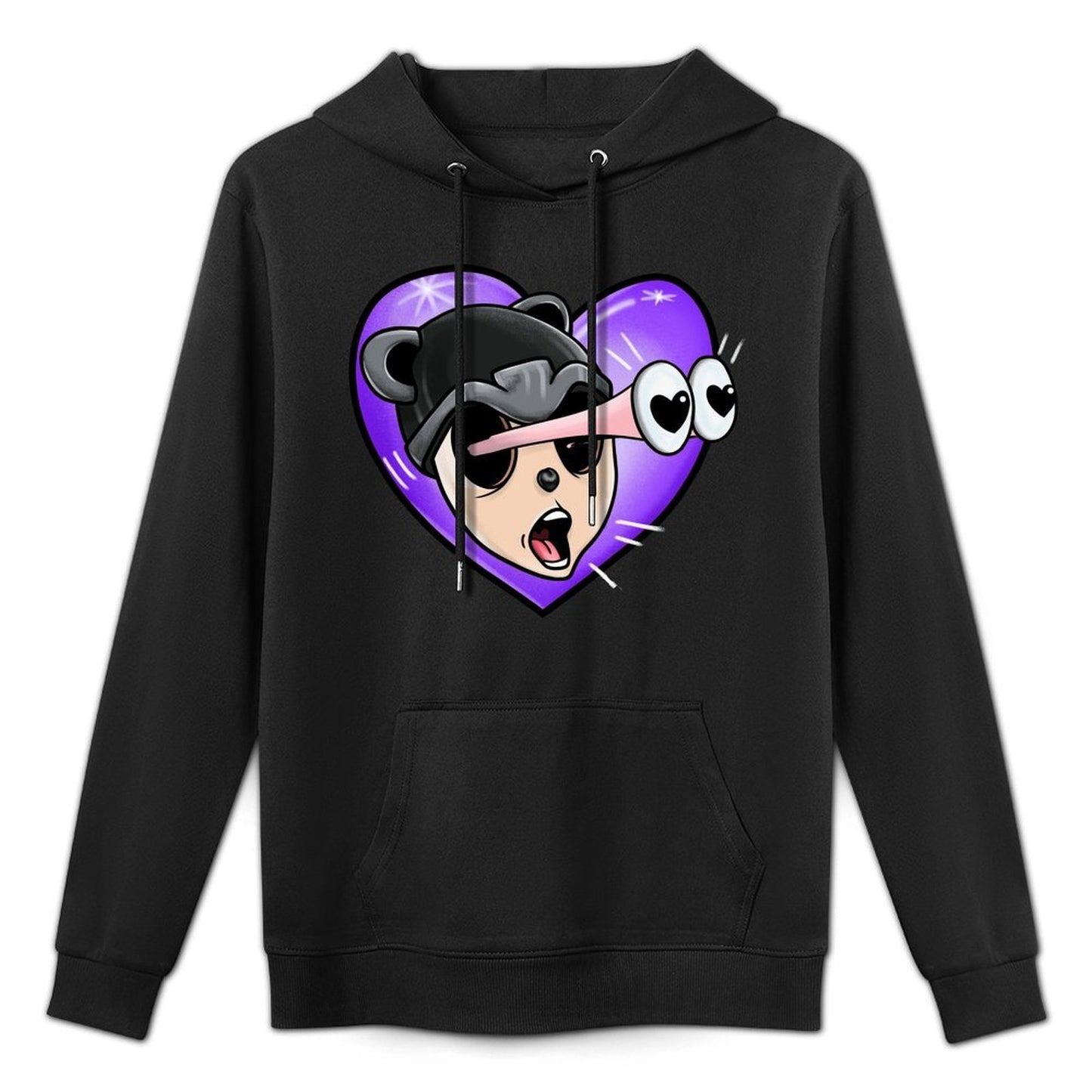 IPIB 250g Hooded Pocket Sweatshirt Front GraphicMen's Hooded  Sweatshirt6000048-1