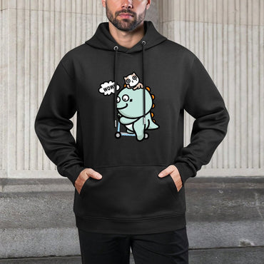 IPBR 250g Hooded Pocket Sweatshirt Front GraphicMen's Hooded  Sweatshirt4000641