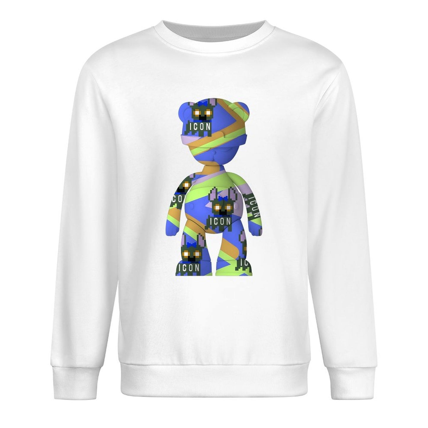 IPIB 250g Crew Neck Long Sleeve Sweatshirt Front GraphicCrew Neck Long Sleeve Sweatshirt6000124-5