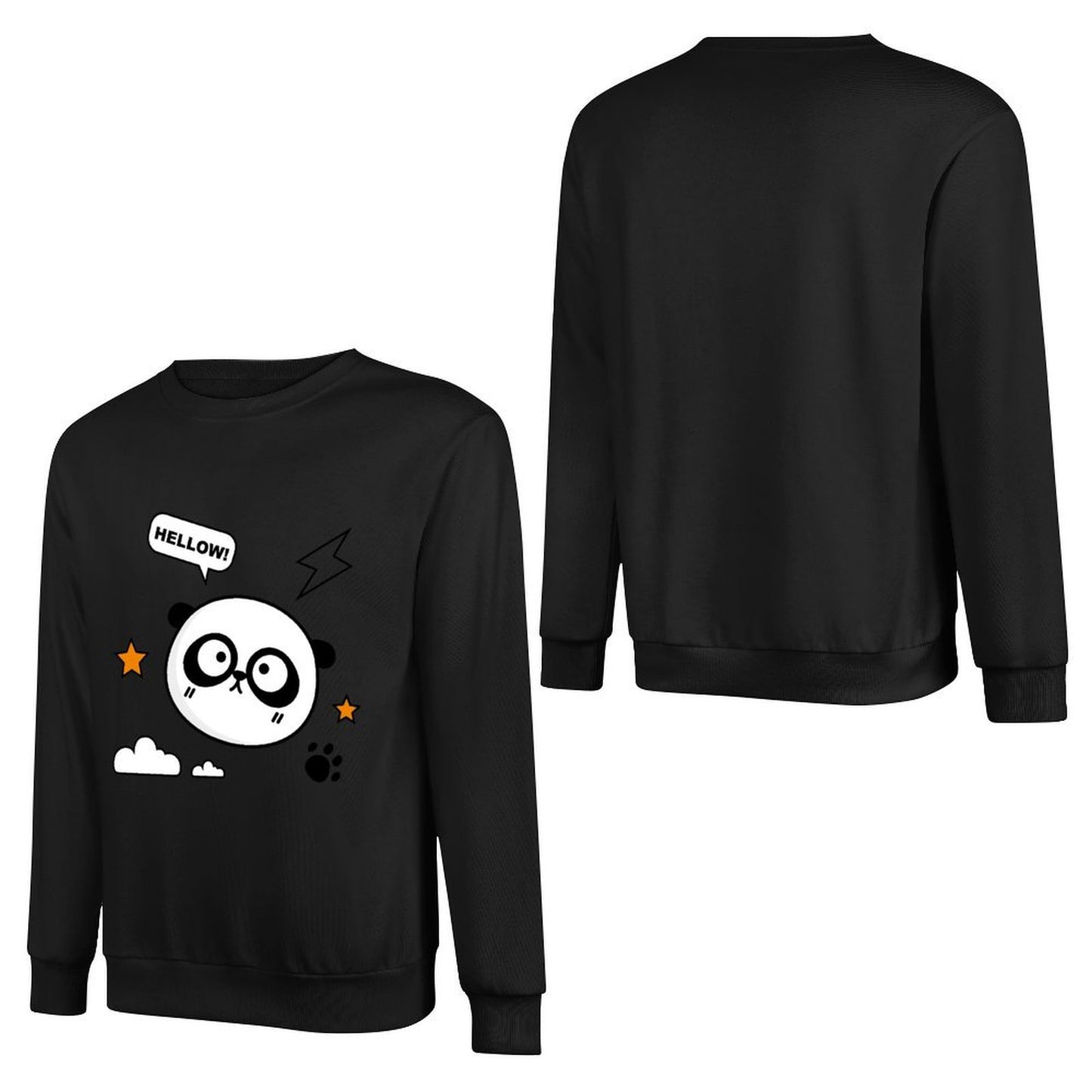 IPBR 250g Crew Neck Long Sleeve Sweatshirt Front GraphicCrew Neck Long Sleeve Sweatshirt4000703