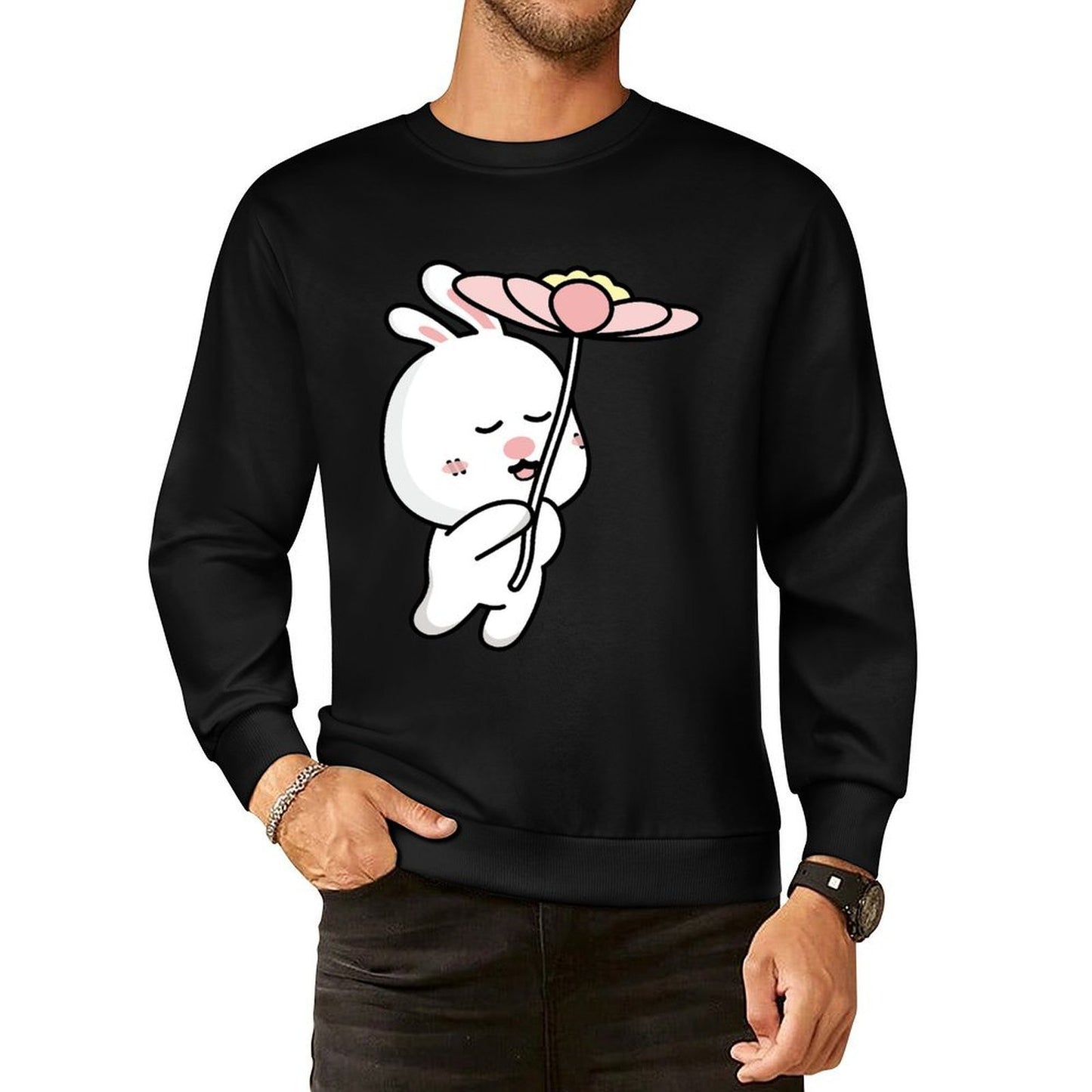 IPBR 250g Crew Neck Long Sleeve Sweatshirt Front GraphicCrew Neck Long Sleeve Sweatshirt4000252