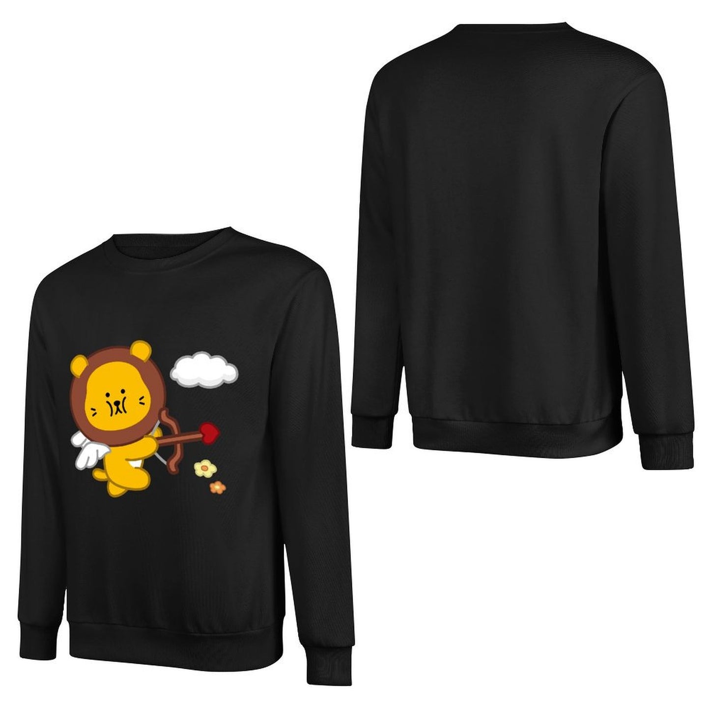 IPBR 250g Crew Neck Long Sleeve Sweatshirt Front GraphicCrew Neck Long Sleeve Sweatshirt4001348