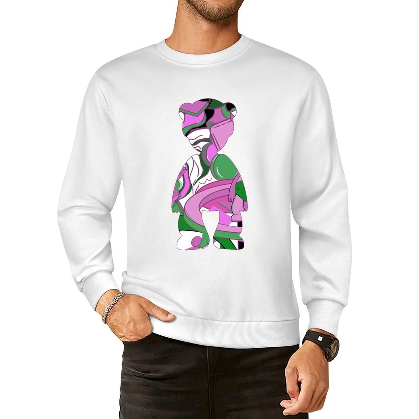 Long Sleeve With Front PatternTimelessComfort DailyFit