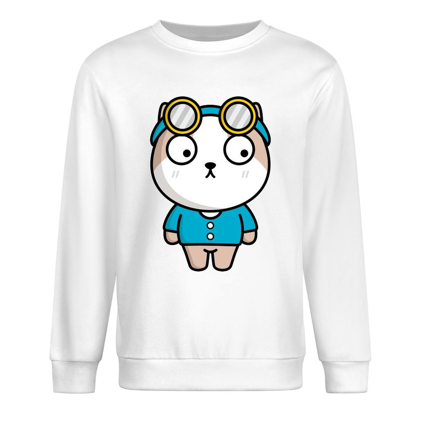 IPBR 250g Crew Neck Long Sleeve Sweatshirt Front GraphicCrew Neck Long Sleeve Sweatshirt4001322