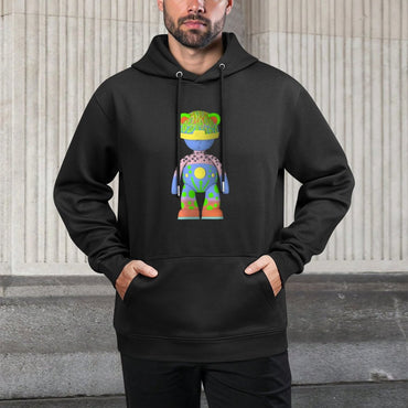 IPIB 250g Hooded Pocket Sweatshirt Front GraphicMen's Hooded  Sweatshirt6000102-6