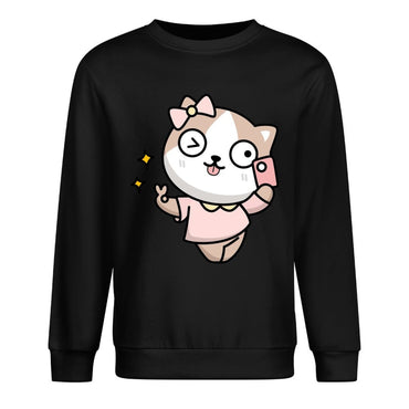 IPBR 250g Crew Neck Long Sleeve Sweatshirt Front GraphicCrew Neck Long Sleeve Sweatshirt4000105