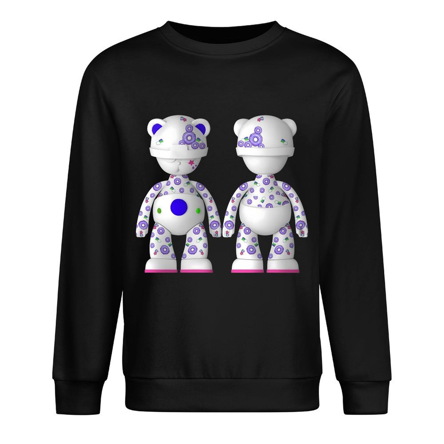IPIB 250g Crew Neck Long Sleeve Sweatshirt Front GraphicCrew Neck Long Sleeve Sweatshirt6000097-8