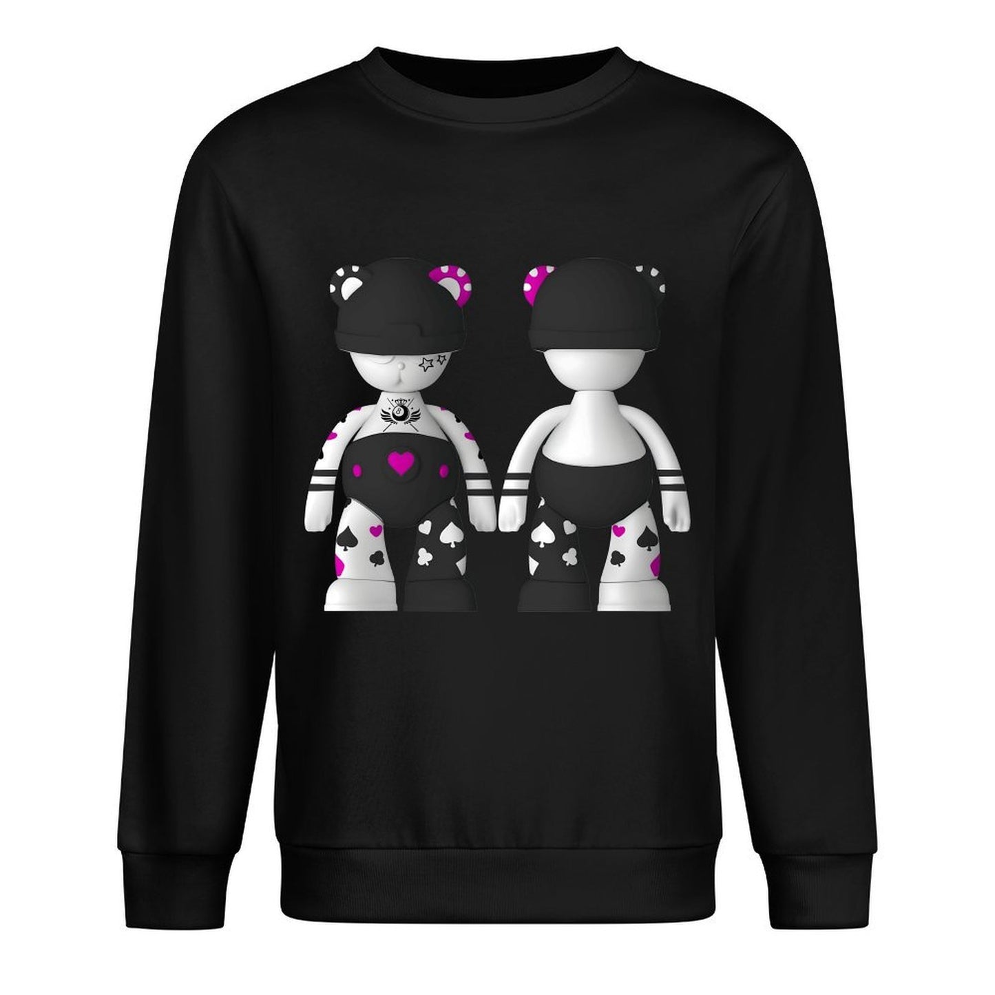 IPIB 250g Crew Neck Long Sleeve Sweatshirt Front GraphicCrew Neck Long Sleeve Sweatshirt6000094-3