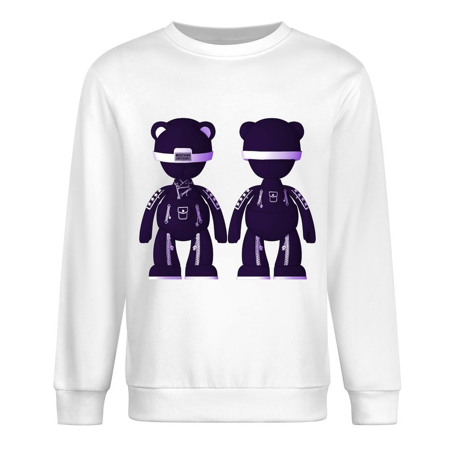 IPIB 250g Crew Neck Long Sleeve Sweatshirt Front GraphicCrew Neck Long Sleeve Sweatshirt6000093-4