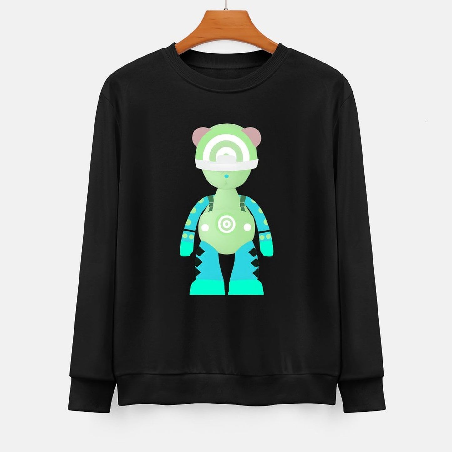 IPIB 250g Crew Neck Long Sleeve Sweatshirt Front GraphicCrew Neck Long Sleeve Sweatshirt6000134-2