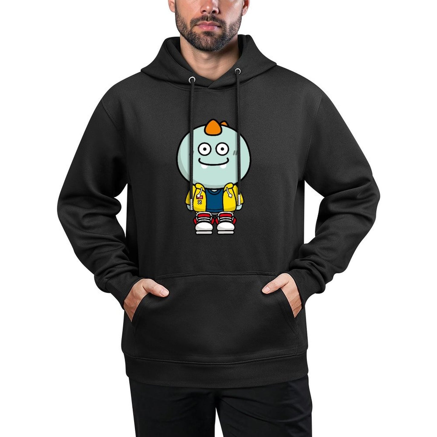 IPBR 250g Hooded Pocket Sweatshirt Front GraphicMen's Hooded  Sweatshirt4001340