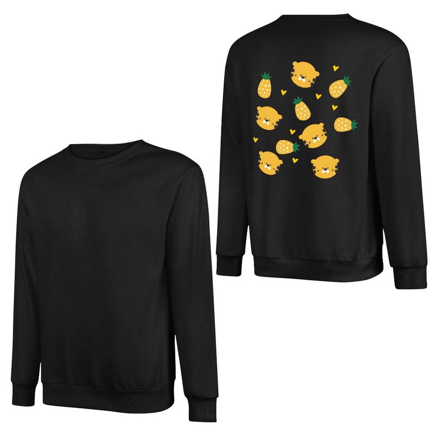 Crew Neck Long Sleeve Sweatshirt 4000677