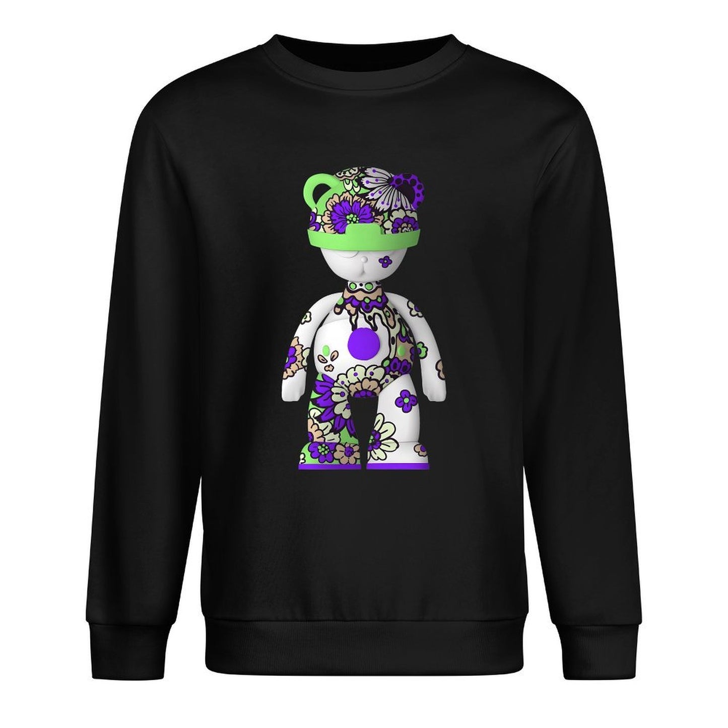 IPIB 250g Crew Neck Long Sleeve Sweatshirt Front GraphicCrew Neck Long Sleeve Sweatshirt6000103-4