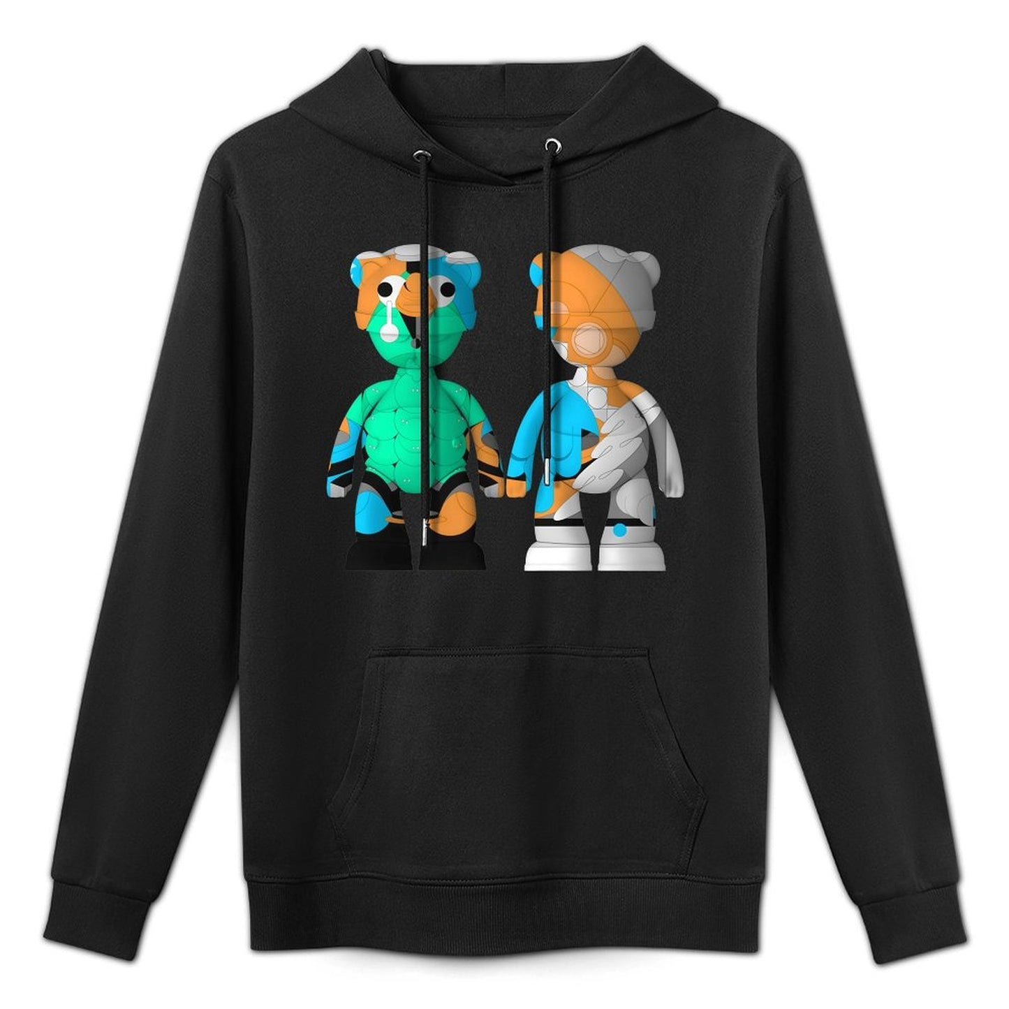 Hoodie Front PatternSolid EverydayComfort