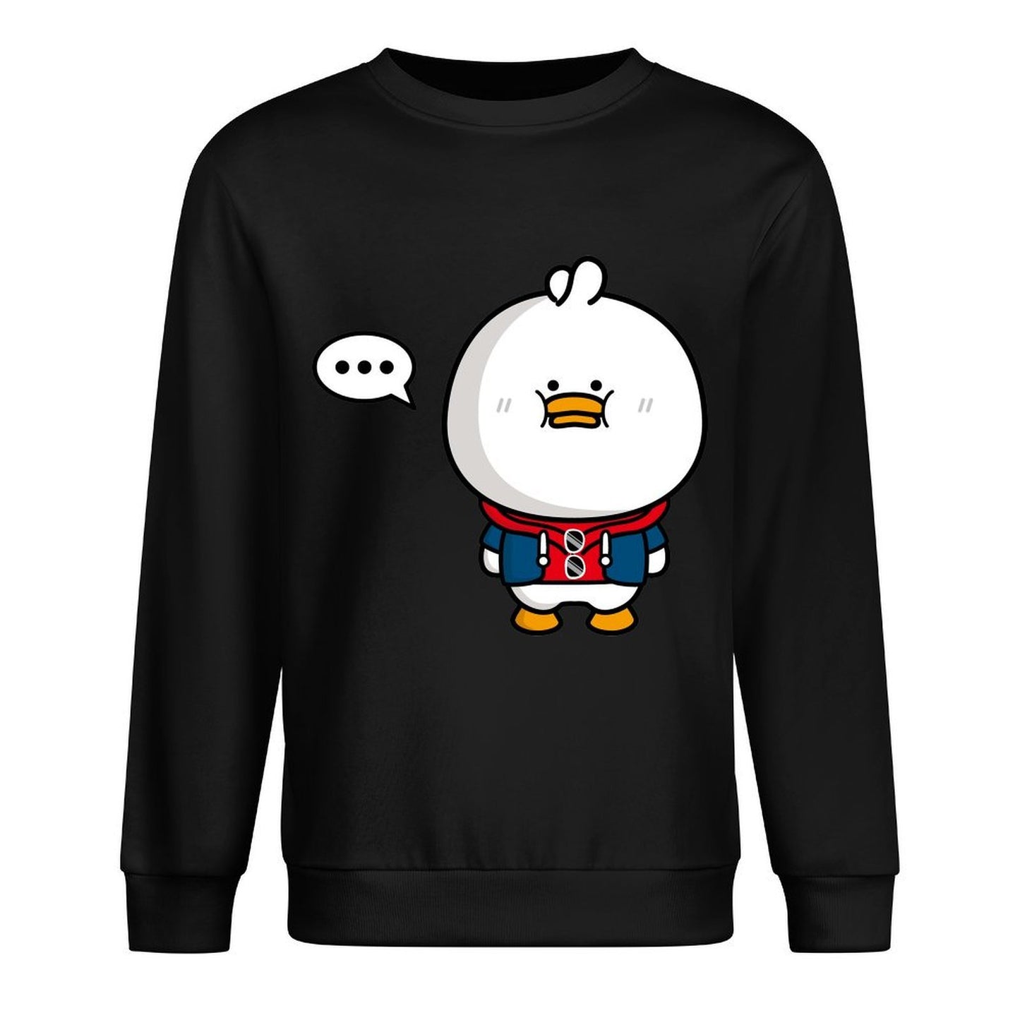 Front Patterned Long Sleeve TopVintage Outdoor