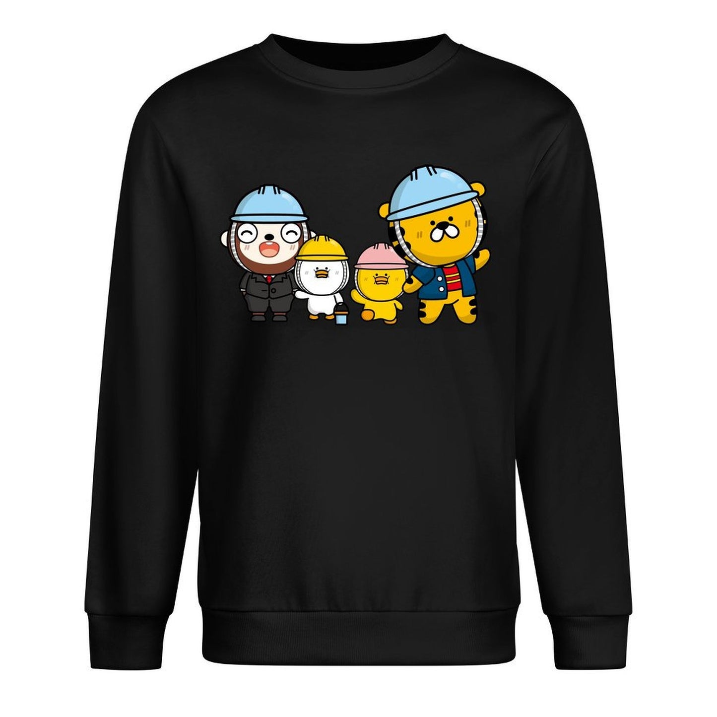 IPBR 250g Crew Neck Long Sleeve Sweatshirt Front GraphicCrew Neck Long Sleeve Sweatshirt4001081