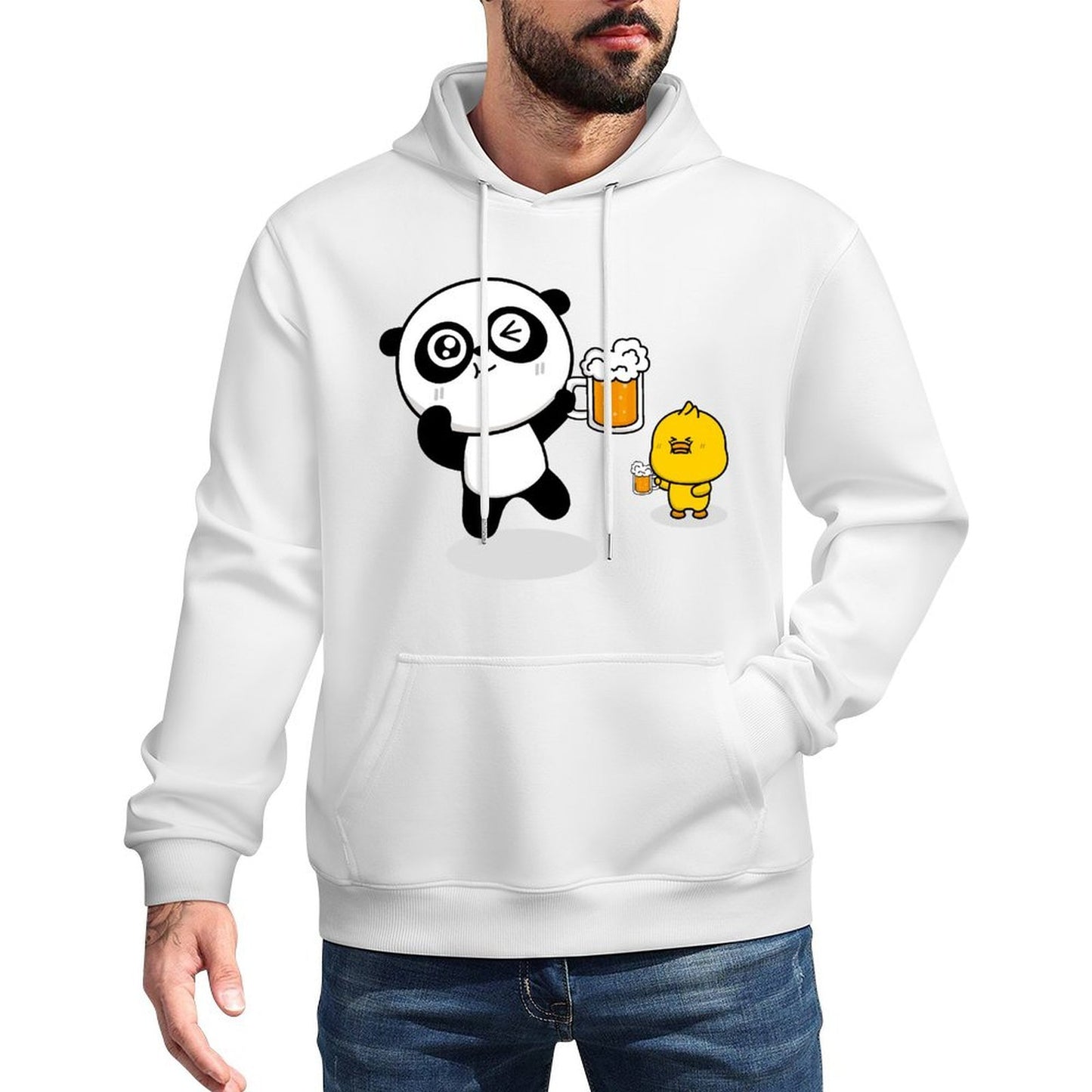 IPBR 250g Hooded Pocket Sweatshirt Front GraphicMen's Hooded  Sweatshirt4001346