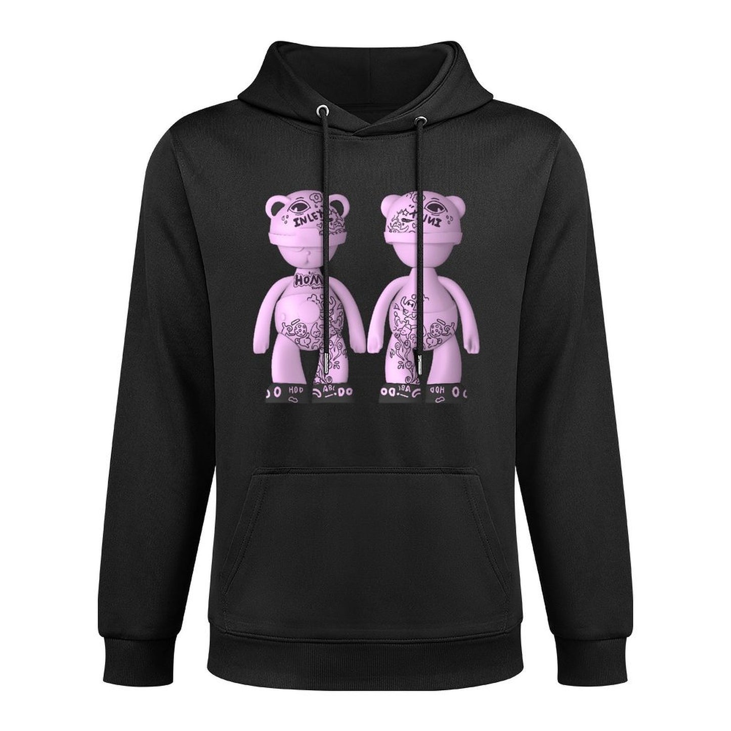 IPIB 250g Hooded Pocket Sweatshirt Front GraphicMen's Hooded  Sweatshirt6000082-4