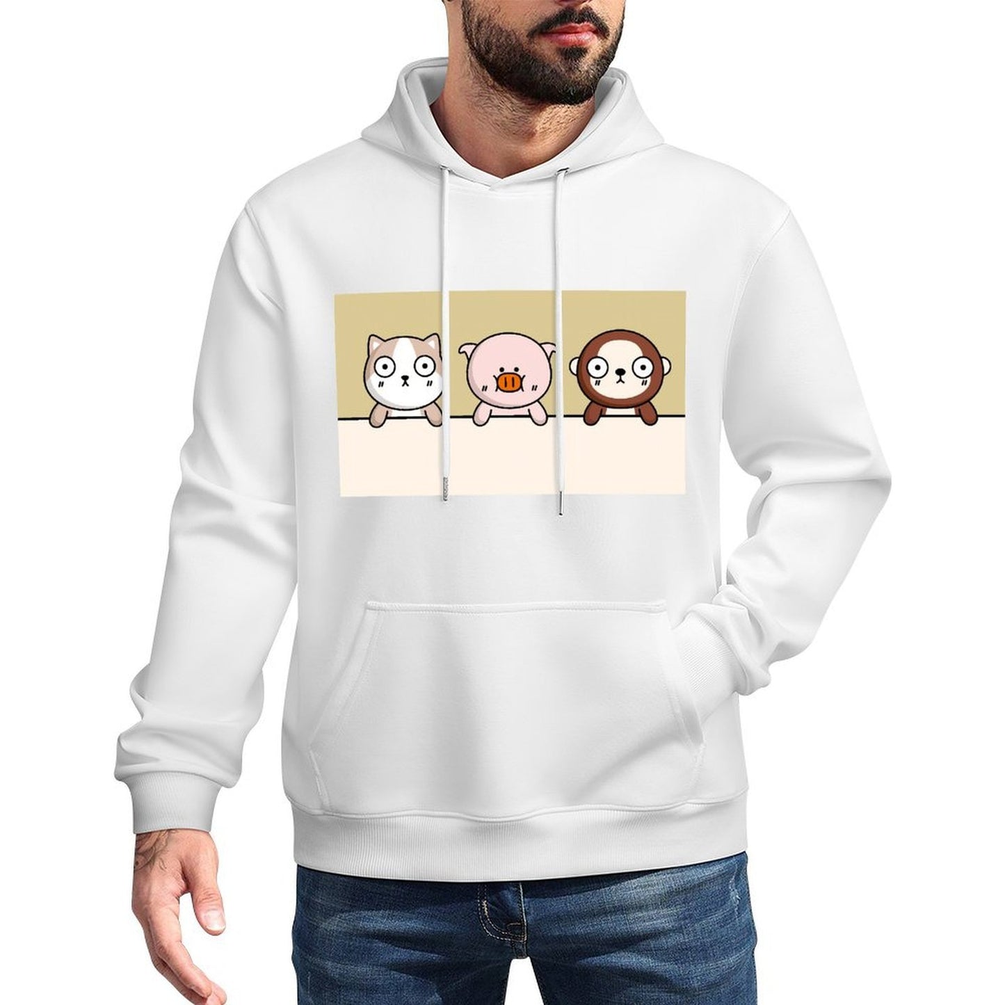ActiveStyle Design-Your-Own Front Graphic Hoodies