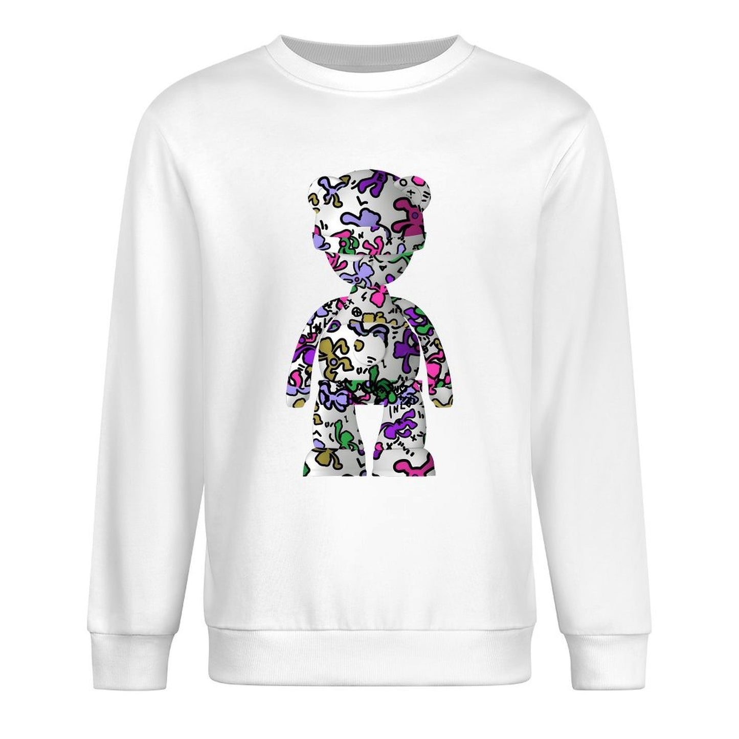 IPIB 250g Crew Neck Long Sleeve Sweatshirt Front GraphicCrew Neck Long Sleeve Sweatshirt6000128-1