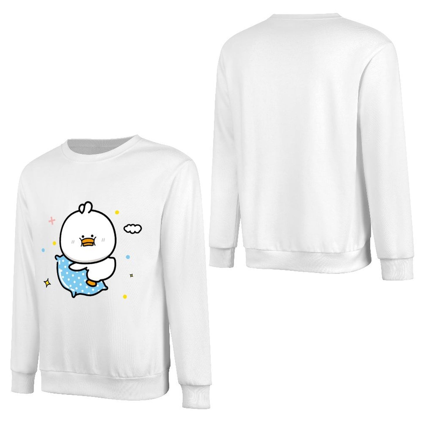 Front Patterned Long Sleeve TopComfortSeries EverydayComfort