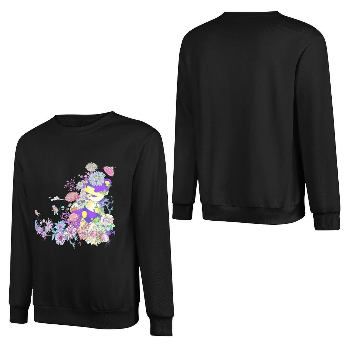 Long Sleeve With Front PatternEco-Conscious Smooth Feel
