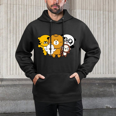 IPBR 250g Hooded Pocket Sweatshirt Front GraphicMen's Hooded  Sweatshirt4000367