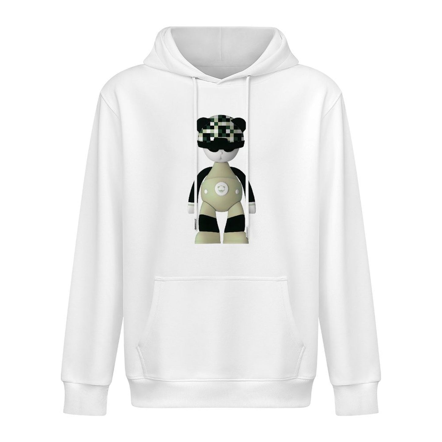 Hoodie Front PatternPrint-Ready ActiveWear