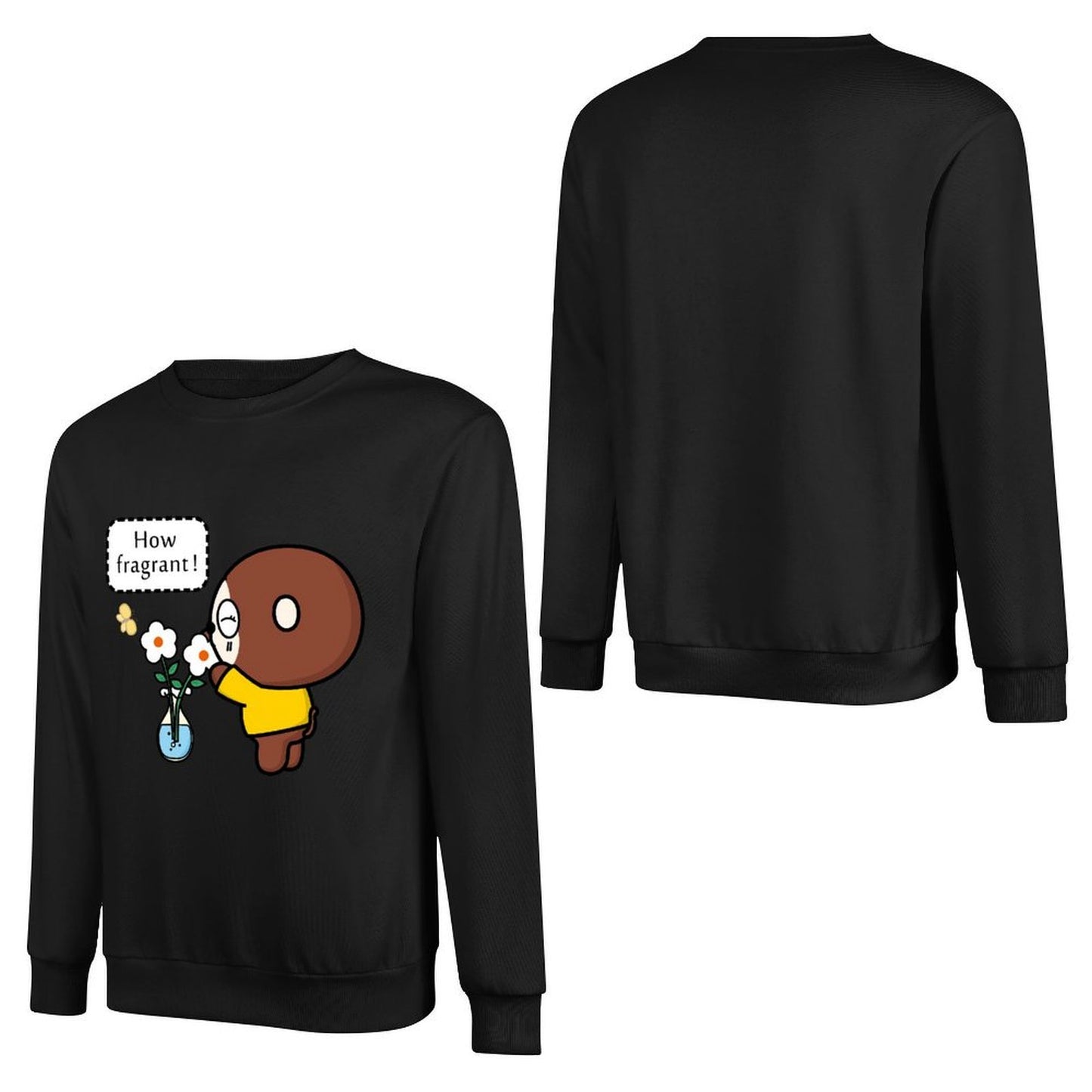 IPBR 250g Crew Neck Long Sleeve Sweatshirt Front GraphicCrew Neck Long Sleeve Sweatshirt4001514
