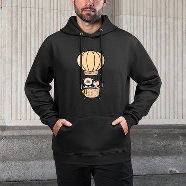 IPBR 250g Hooded Pocket Sweatshirt Front GraphicMen's Hooded  Sweatshirt4001534
