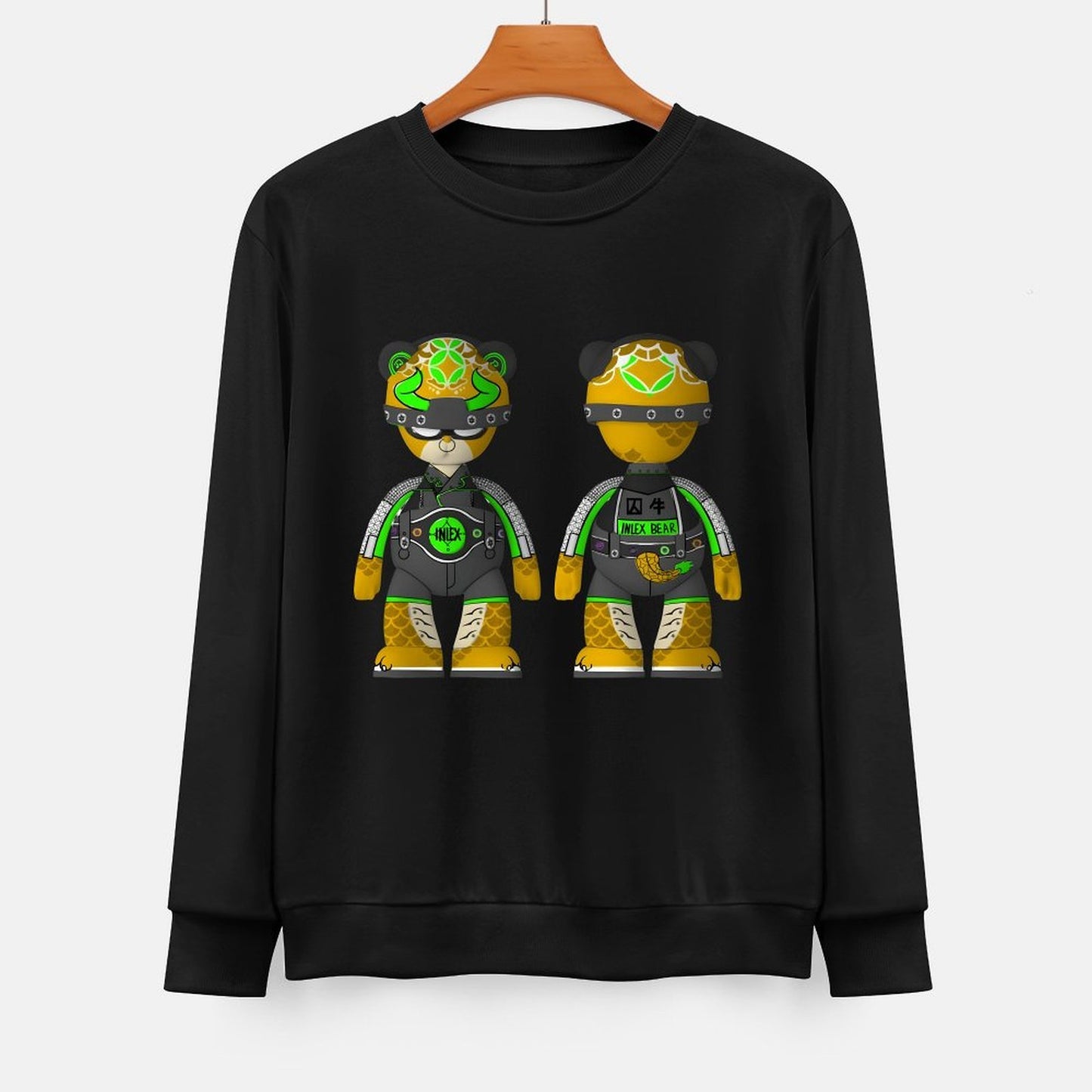 IPIB 250g Crew Neck Long Sleeve Sweatshirt Front GraphicCrew Neck Long Sleeve Sweatshirt6000095-3
