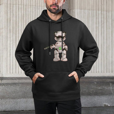 IPIB 250g Hooded Pocket Sweatshirt Front GraphicMen's Hooded  Sweatshirt6000060-3