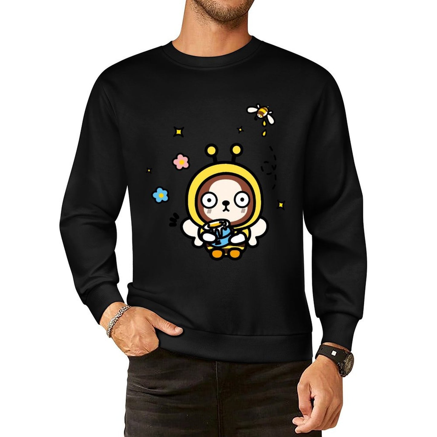 IPBR 250g Crew Neck Long Sleeve Sweatshirt Front GraphicCrew Neck Long Sleeve Sweatshirt4001130