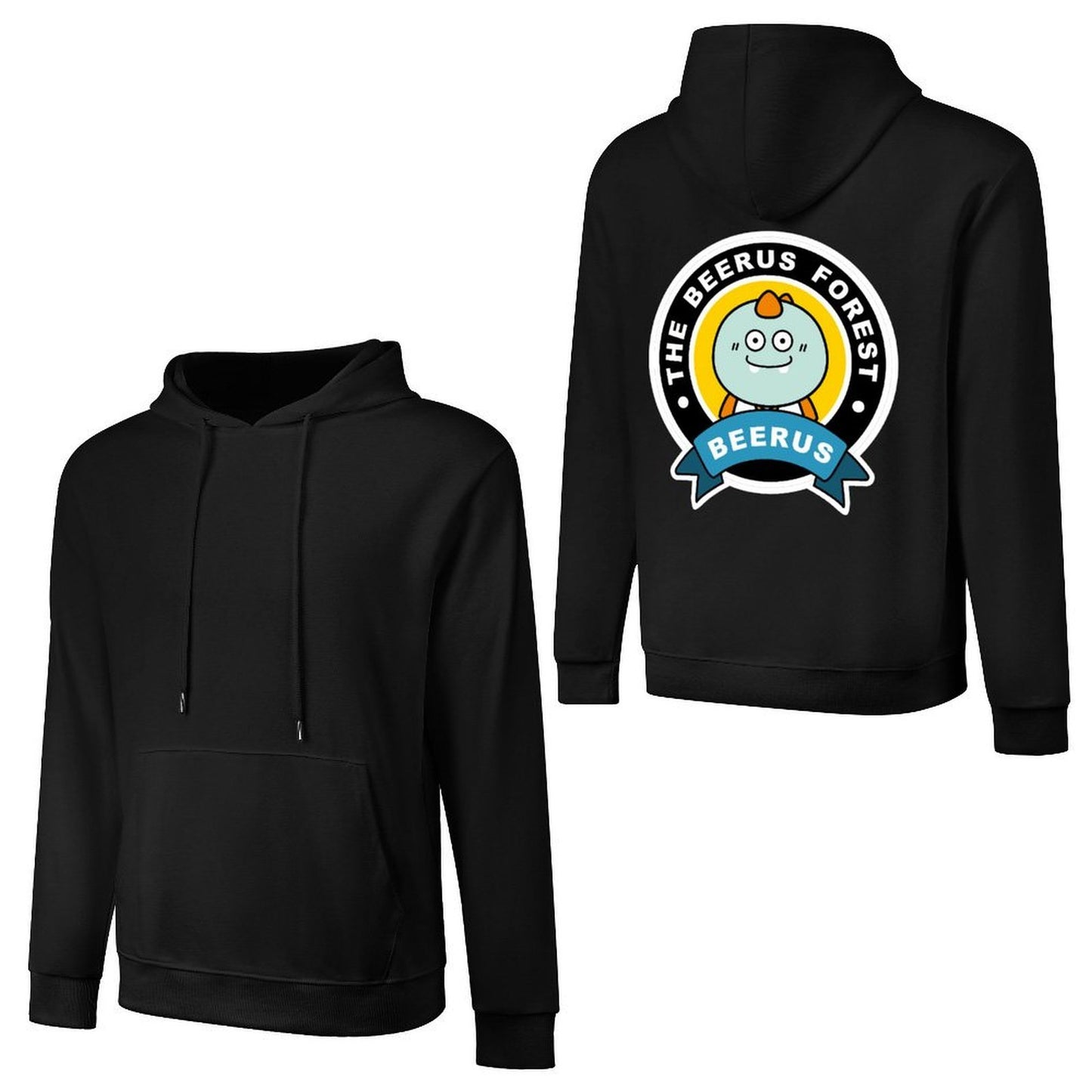 Inkmay Beerus Hoodie 250g crew neck HoodieTrueFit NeatHoodie