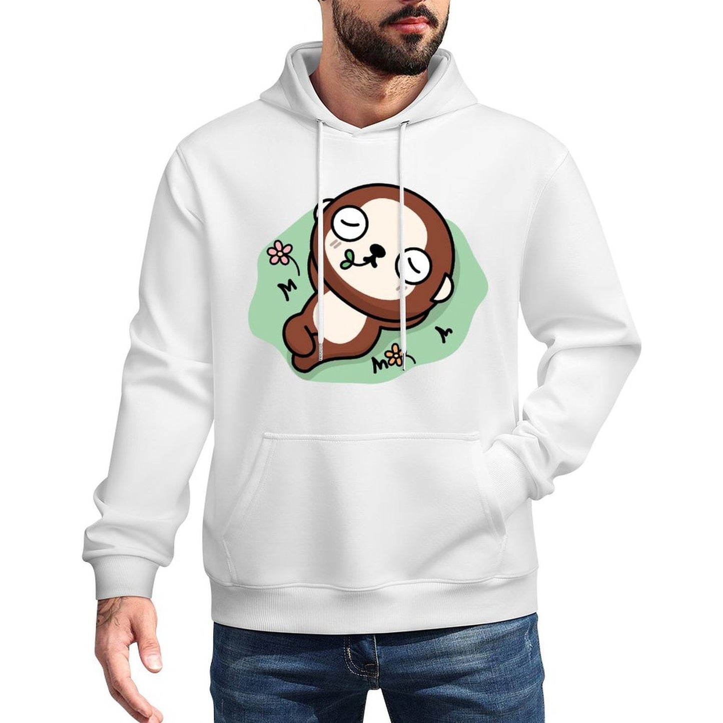 IPBR 250g Hooded Pocket Sweatshirt Front GraphicMen's Hooded  Sweatshirt4000240