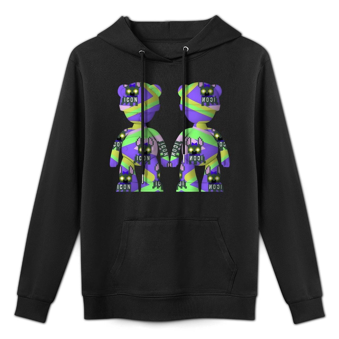 IPIB 250g Hooded Pocket Sweatshirt Front GraphicMen's Hooded  Sweatshirt6000078-1