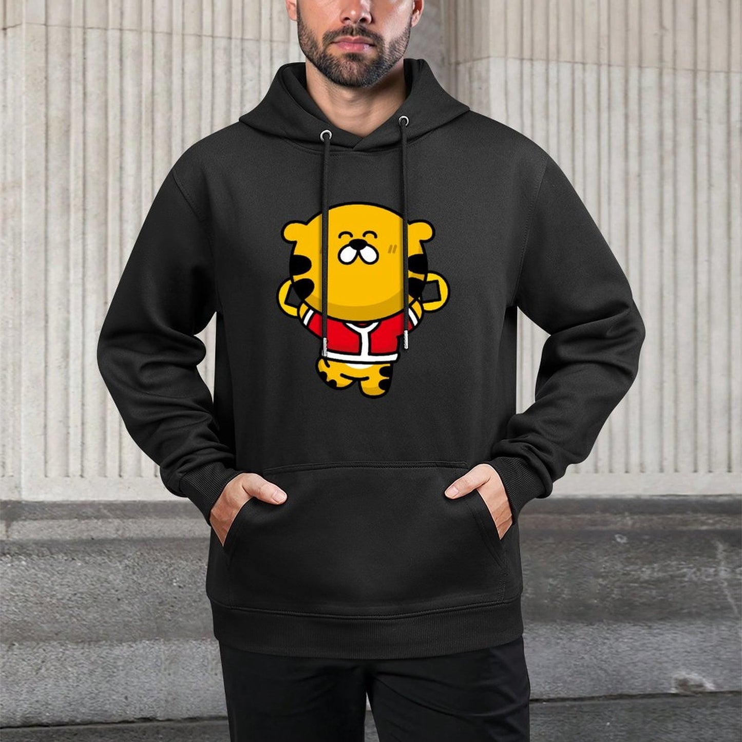IPBR 250g Hooded Pocket Sweatshirt Front GraphicMen's Hooded  Sweatshirt4000213