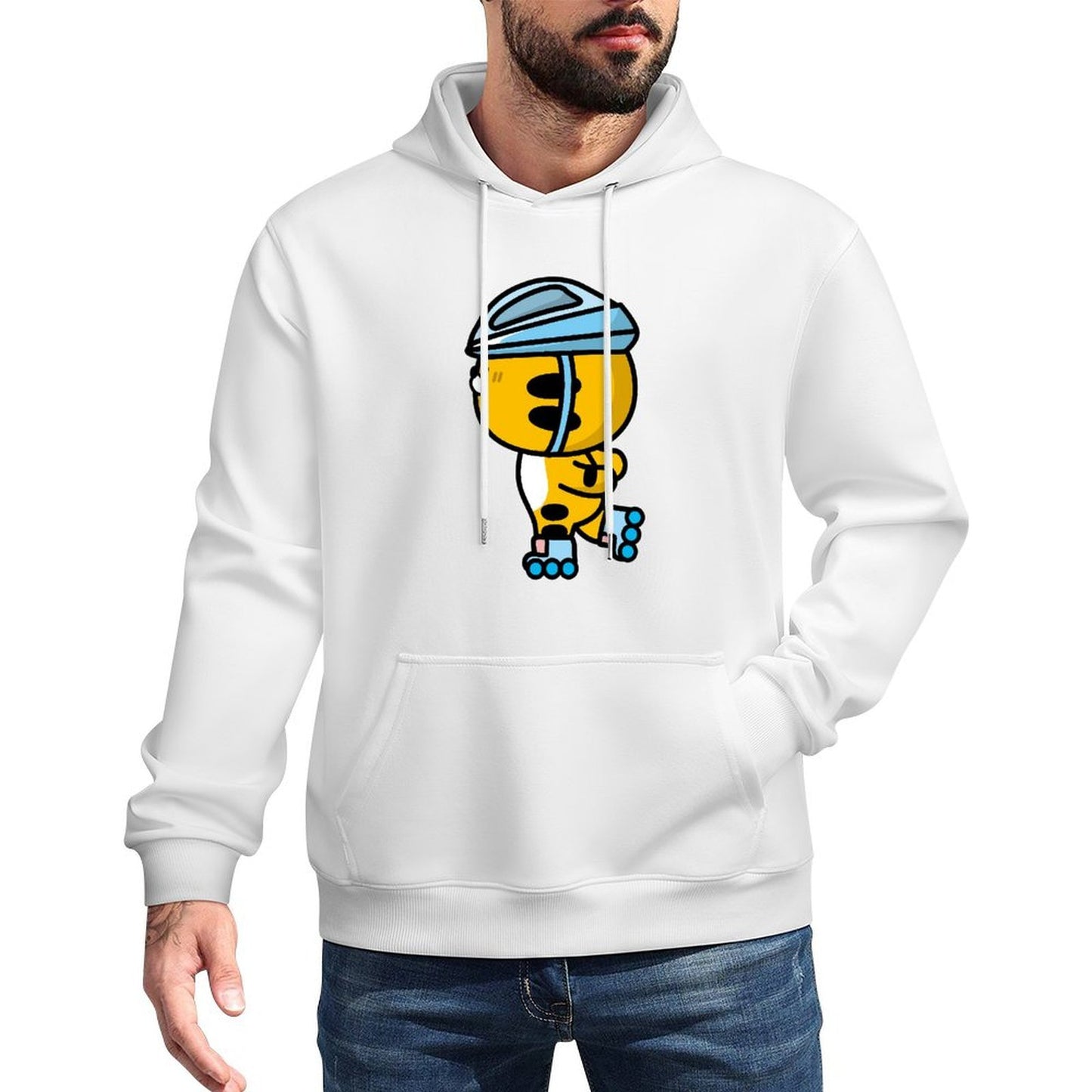 IPBR 250g Hooded Pocket Sweatshirt Front GraphicMen's Hooded  Sweatshirt4000059
