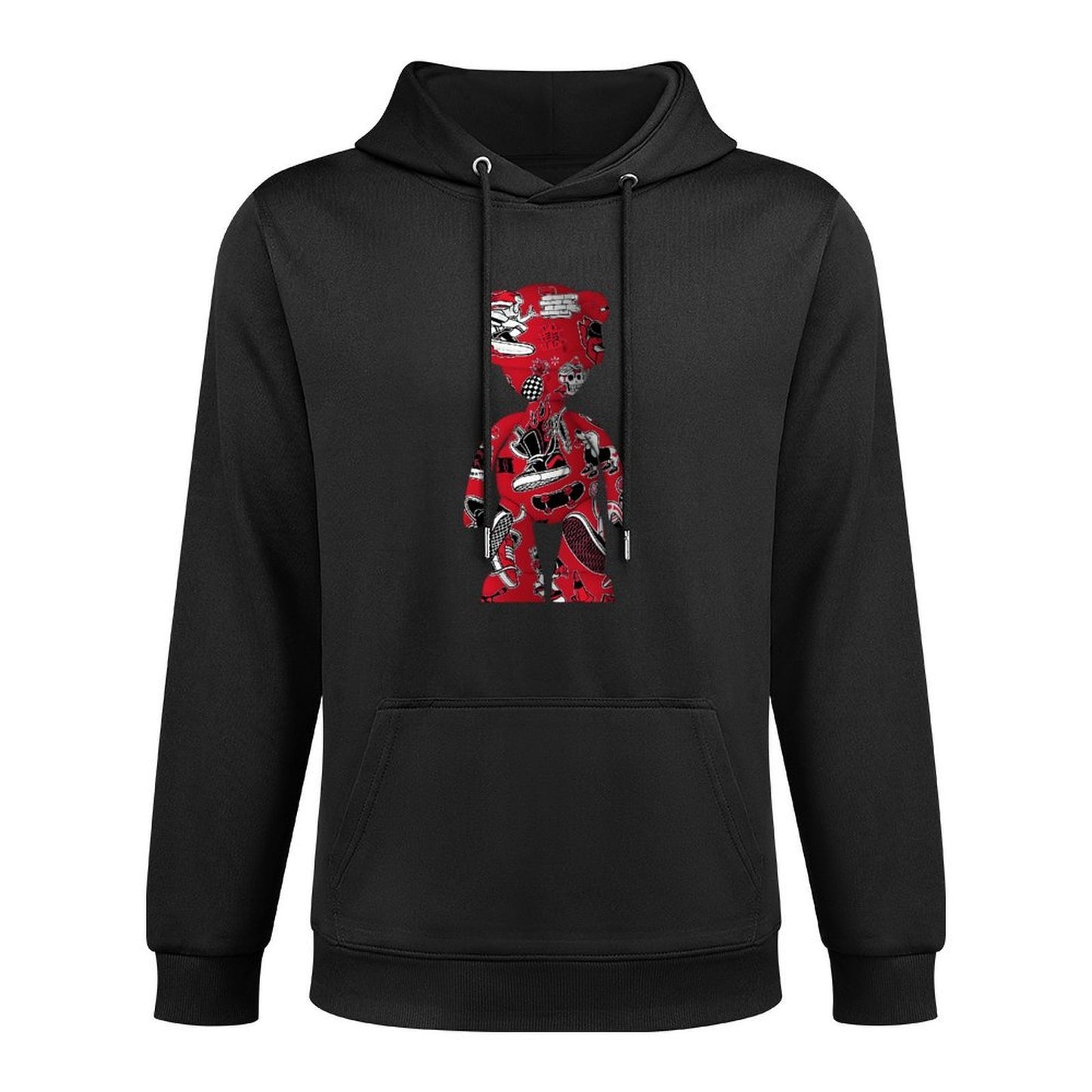 IPIB 250g Hooded Pocket Sweatshirt Front GraphicMen's Hooded  Sweatshirt6000118-2