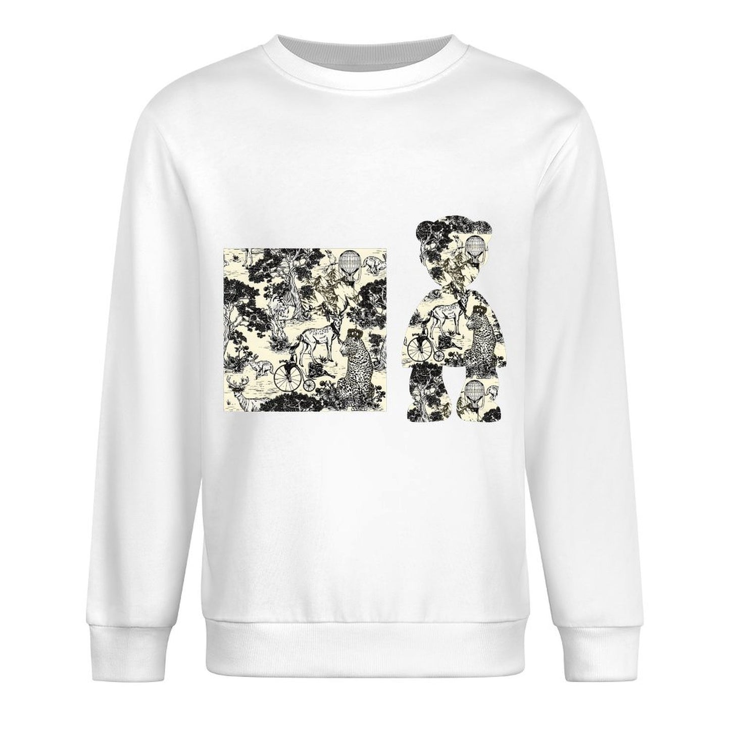 IPIB 250g Crew Neck Long Sleeve Sweatshirt Front GraphicCrew Neck Long Sleeve Sweatshirt6000100-6