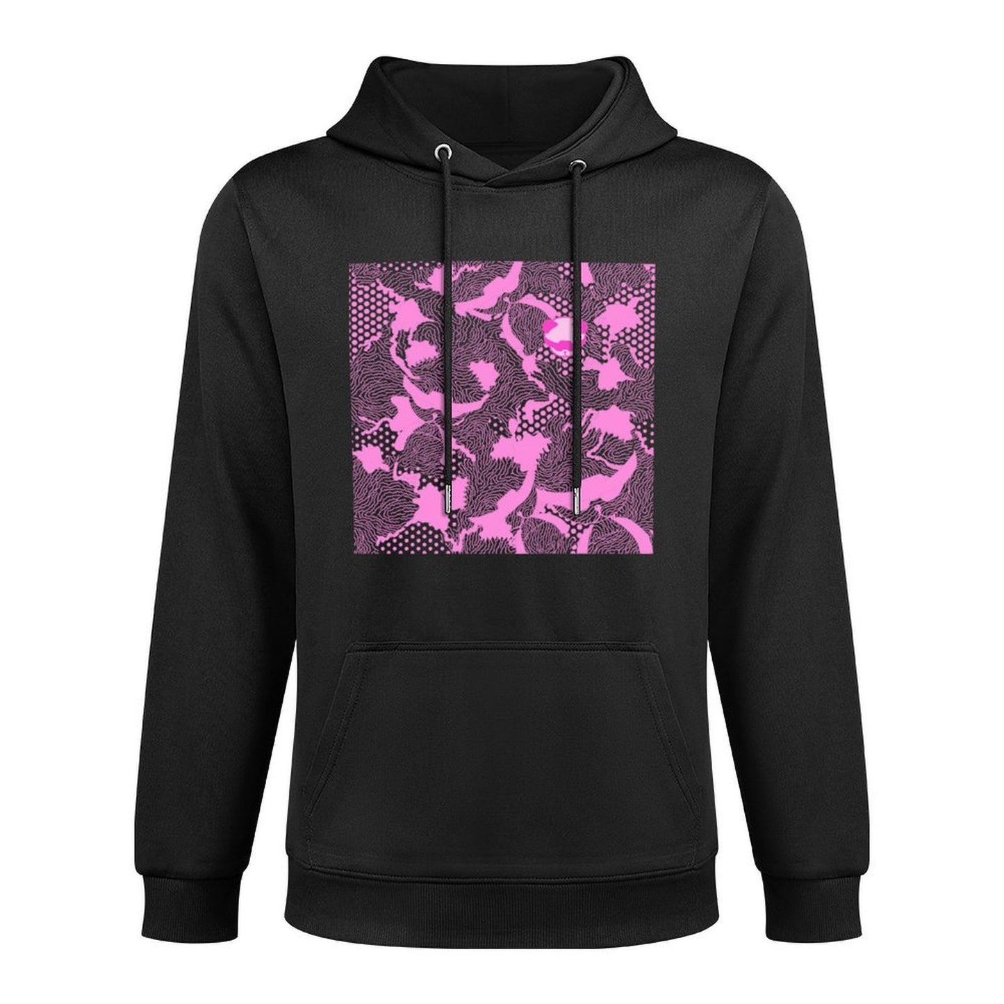 IPIB 250g Hooded Pocket Sweatshirt Front GraphicMen's Hooded  Sweatshirt6000030-2