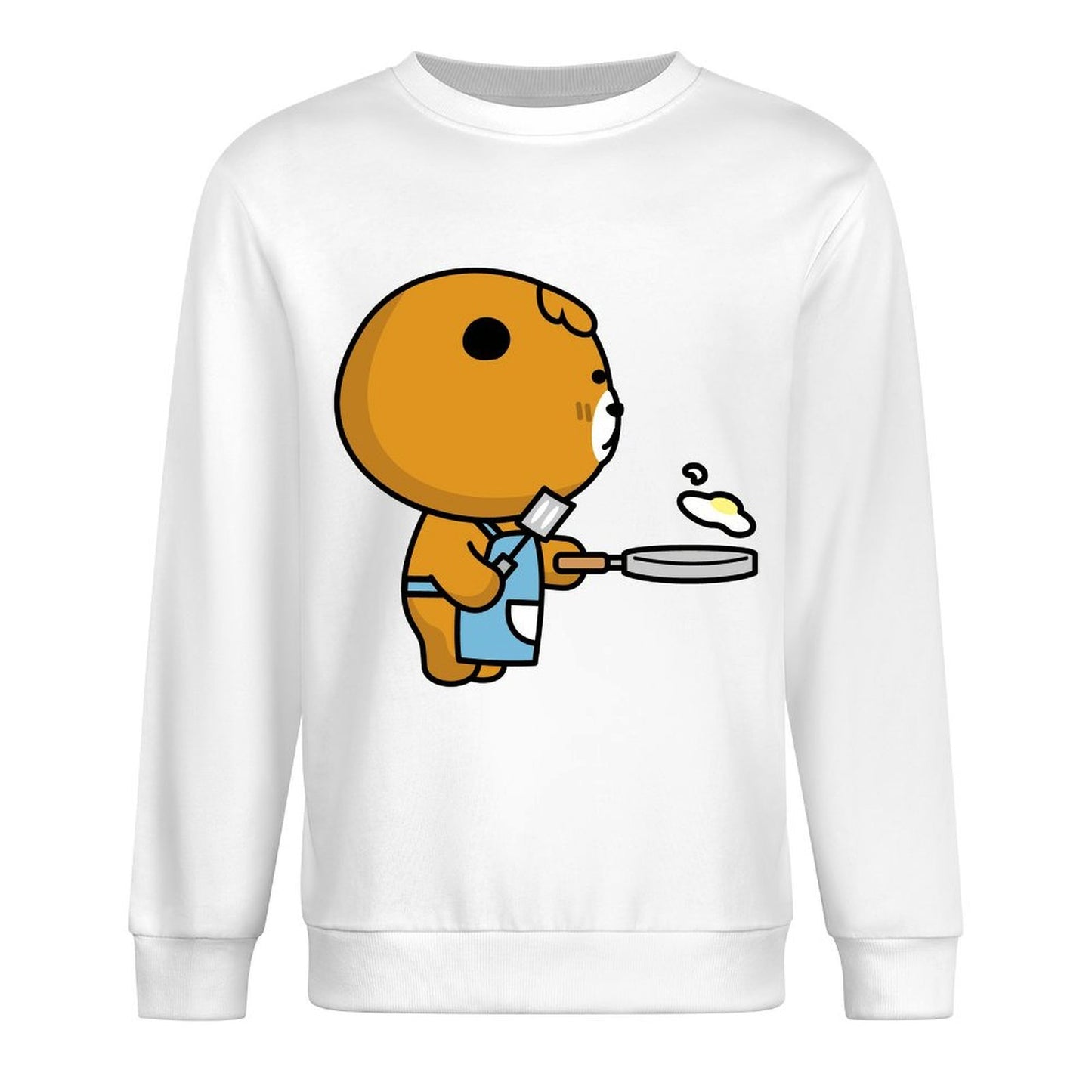 IPBR 250g Crew Neck Long Sleeve Sweatshirt Front GraphicCrew Neck Long Sleeve Sweatshirt4000135