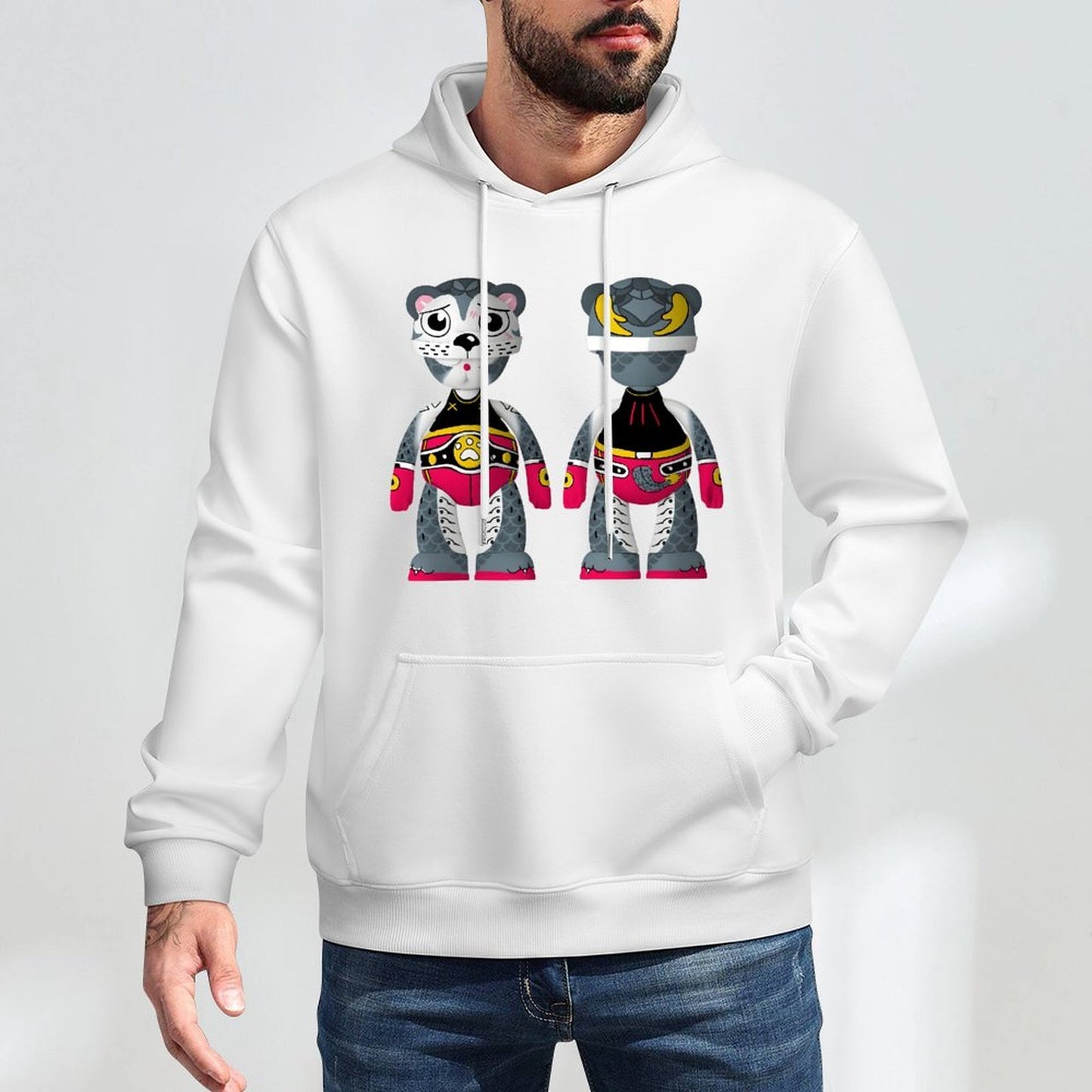 Hoodie Front PatternSoftTouch Basic